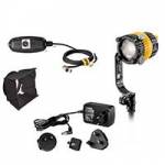 Dedolight SYS-DLED2Y-D - Daylight Lighting System Including a 20W LED Light Head, 8-Leaf Barndoor, Power Supply and DC Ballast (SYSDLED2YD) Dedolight SYS-DLED2Y-D - Daylight Lighting System Including a 20W LED Light Head, 8-Leaf Barndoor, Power Supply and DC Ballast (SYSDLED2YD)